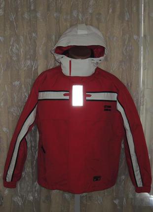 Стильна мембранна (3000) куртка вітровка nico sport extreem, р. xs/s