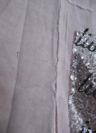 Блуза кофта з паєтками крій баттал розмір uni пр-во італія2 фото