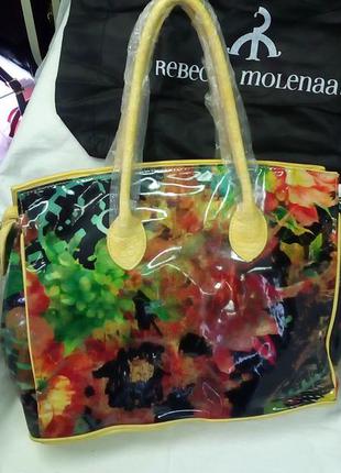 Летняя сумочка из италии.бренд:rebecca molenaar2 фото
