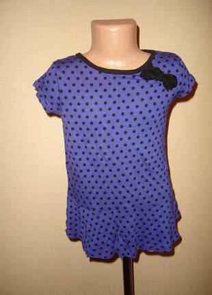 Блуза, футболка на 8-9 років f&f, 100% віскоза в ідеалі