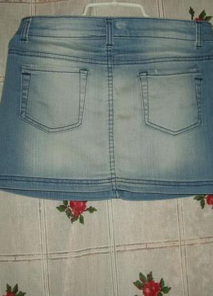 Супер юбка джинс"tally weill",р.44-160грн.2 фото