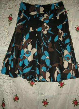 Супер юбка"monsoon"р.46,100%лен-210грн.2 фото