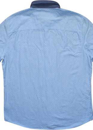 Мужская рубашка в горошек в узорчик next xl