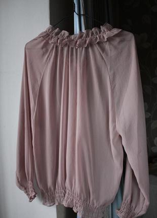 Блуза calliope, блузка з шифону2 фото