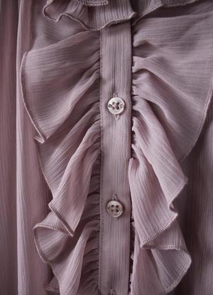 Блуза calliope, блузка из шифона4 фото