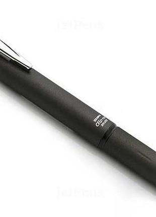 Многоцветная ручка zebra clip-on multi 4 цвета 0.7 mm  +  механ. карандаш 0.5 mm  - черный корпус2 фото