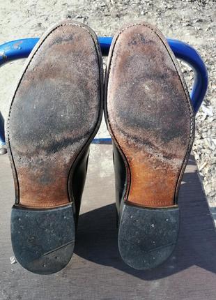 Мужские черные туфли лоферы charles tyrwhitt6 фото
