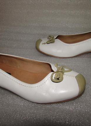 Туфли лодочки полностью натуральная кожа ~pavers ~ англия р 37-38