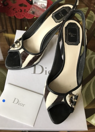 Dior туфли { босоножки, сабо} оригинал1 фото