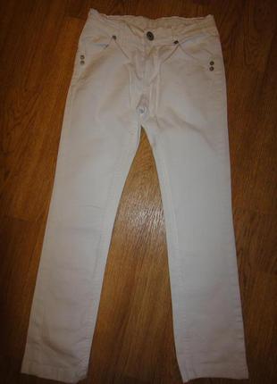 Німецькі джинси на дівчинку р. 134 бавовна, стреч, новенькі