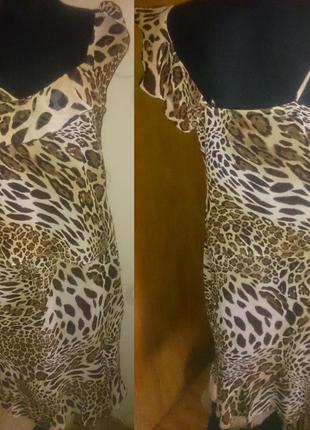 Стильний леопардовий костюм р40 vero monti1 фото