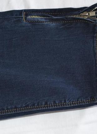 Укорочені джинси lavinia fortana, збоку замочки, італія. ххл4 фото