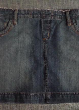 Юбка джинсовая фирменная denim co