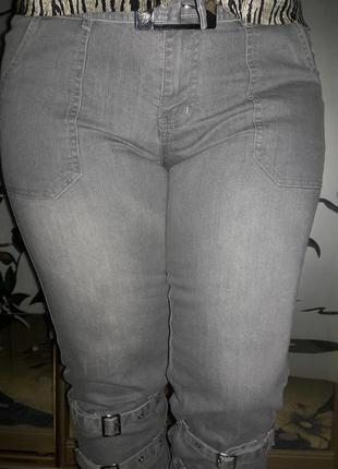 Джинси, капрі джинсові "xihouwar", стрейч, 46 - 48 розмір