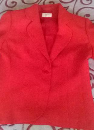 Легкий лняний піджак (мнется мало)