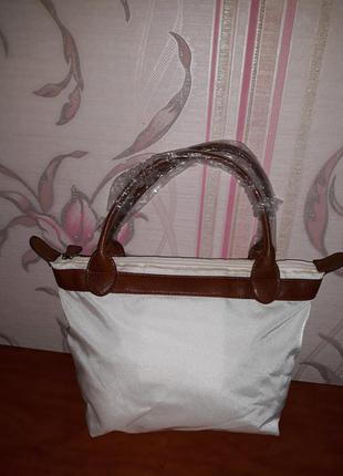 Біла тканинна сумка eucerin