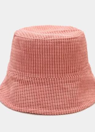 Панама вельвет сітка чорна, унісекс7 фото