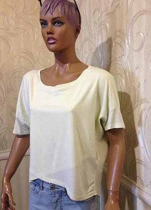 Футболка асимметричного кроя, zara, размер s