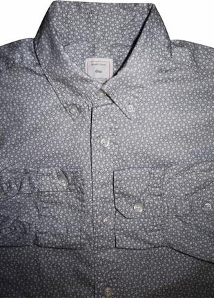 Мужская рубашка в узорчик gap s/p m
