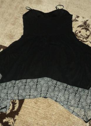 Летний шифоновый сарафан 46-48р.