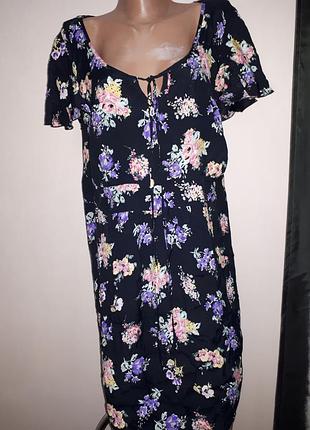 Великий розмір євро 54 віскоза нове плаття е