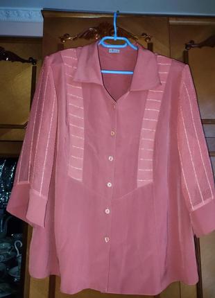 Жіноча блуза великого розміру, блузка батал4 фото
