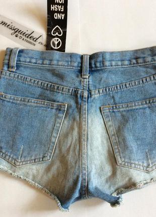 Женские джинсовые шорты missguided s-m3 фото