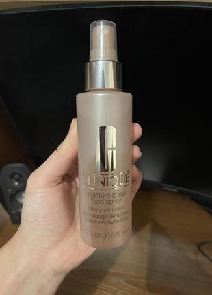 Увлажняющий спрей clinique moisture surge 100h 30 мл