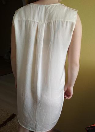 Актуальная блуза молочного цвета, р. 384 фото