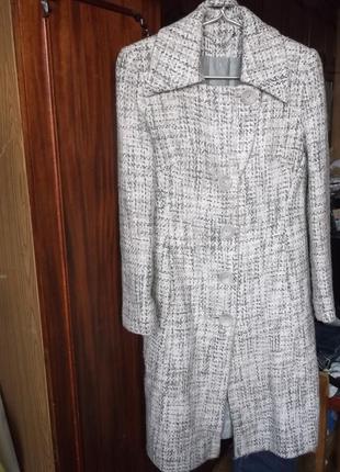 Пальто шерстяное. размер хс