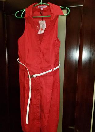 Продам новое котоновое платье