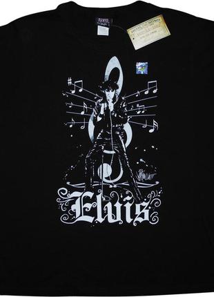 Чоловіча футболка чорна elvis aaron presley l m