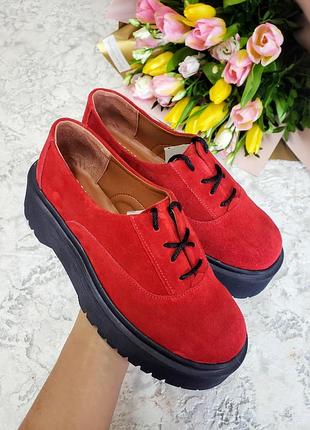 Женские туфли изнатуральной замши, doc