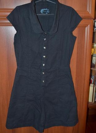 Отличное платье сарафан черного цвета размер м