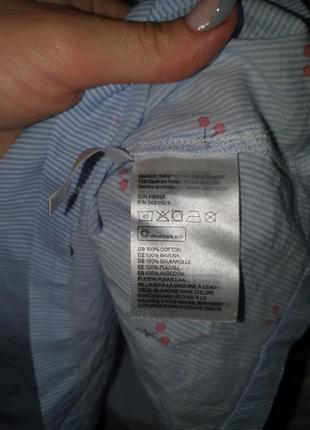 Удлиненная блуза, туника h&m на девочку 9-10лет4 фото