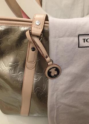 Трапецієвидна сумка (tote) від іспанського бренду tous4 фото