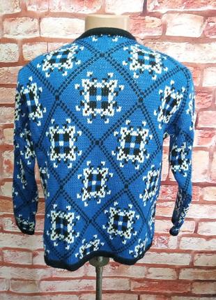 Джемпер коллекционный трикотаж винтажный 60-е 2