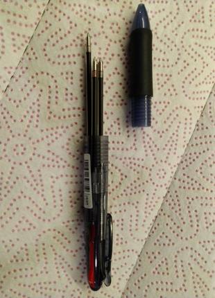 Шариковая многофункциональная ручка zebra clip-on slim, 4 цвета, 0,7 мм, черный корпус8 фото