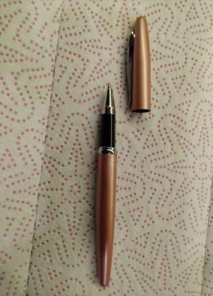 Шариковая ручка zebra fortia st cap - 0,7 мм - розовая8 фото