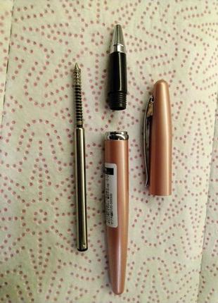 Шариковая ручка zebra fortia st cap - 0,7 мм - розовая9 фото