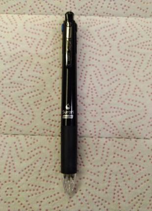 Ручка многофункциональная zebra surari 4c 4 color emulsion ink multi pen - 0.7 mm - black body1 фото