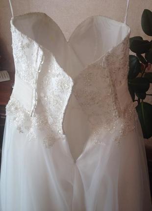 Шикарне весільне плаття2 фото
