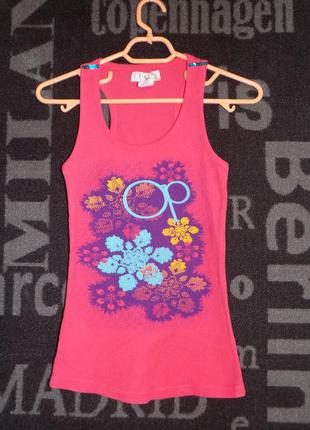Коралова майка з принтом,10-12 років