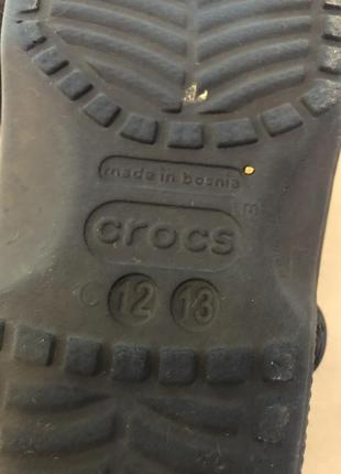 Шлепки crocs 3