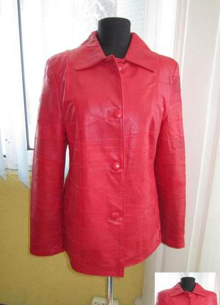 Модная оригинальная женская кожаная куртка. лот 1141 фото