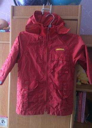 Куртка , термо вітровка, 1,5-2 роки 92 див. villa happ.1 фото