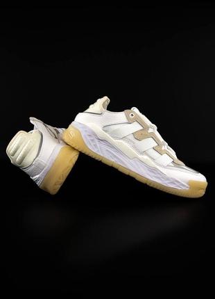 Кросівки преміум якості adidas niteball white gum, кроссовки мужские и женские, кросовки2 фото