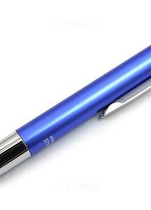 Кулькова ручка стилус zebra wing stylus c1 ballpoint pen — 0.7 mm — blue body3 фото
