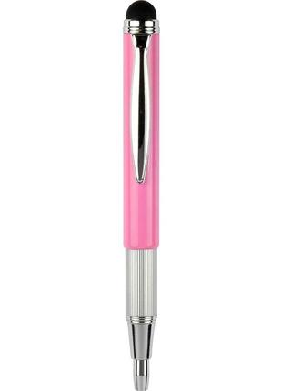 Ручки стилусы  zebra styluspen telescopic ballpoint pen, medium point 1.0mm pink and purple barrels2 фото