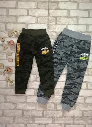 Штани утеплені на флісі для хлопчика детские штаны спортивные